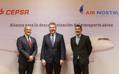 CEPSA e AIR NOSTRUM assinam acordo para promover descarbonização das viagens aéreas