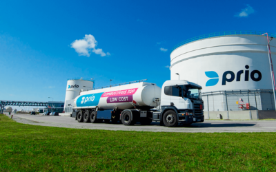 Prio começa a fornecer cruzeiros noruegueses com 30% de biocombustível