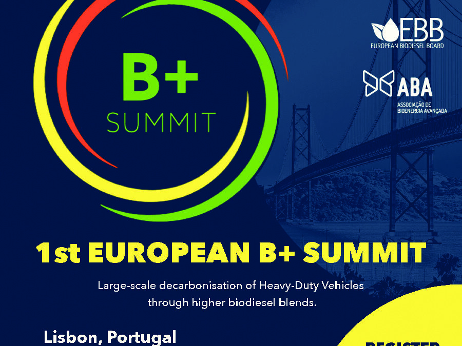 B+ Summit, a 1ª conferência europeia dos biocombustíveis, promove o diálogo comum
