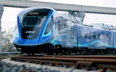 Primeiro comboio urbano a hidrogénio é construído na China, e promete revolucionar o transporte coletivo.