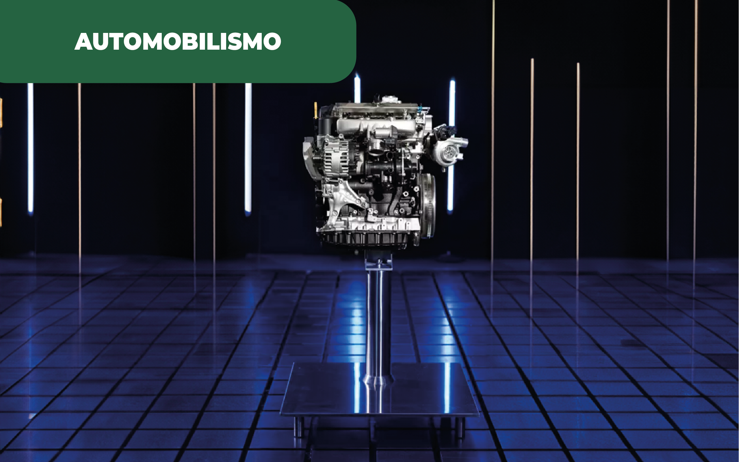 Imagem ilustrativa para um novo motor a combustível, que pretende revolucionar o mundo do automobilismo.