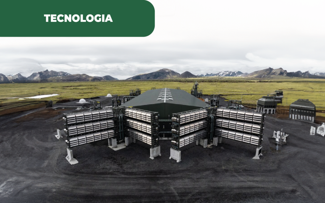 CO2 transformado em rocha com o projeto “Mammoth”