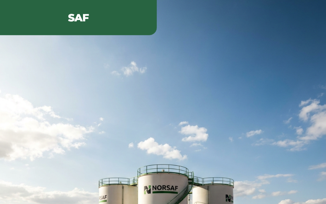 NorSAF e Nova Pangaea assinam protocolo para produção de biocombustível para a aviação